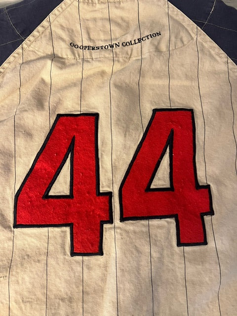 Hank Aaron braves jersey (M)