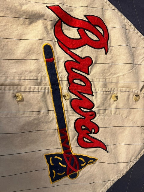 Hank Aaron braves jersey (M)