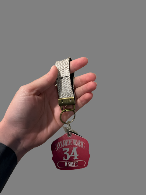 fire hose keychain